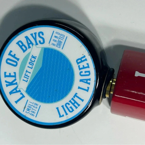 Lake of Bays Light Lager - Beer Draft Tap Handle 🍺 - Picture 7 of 11